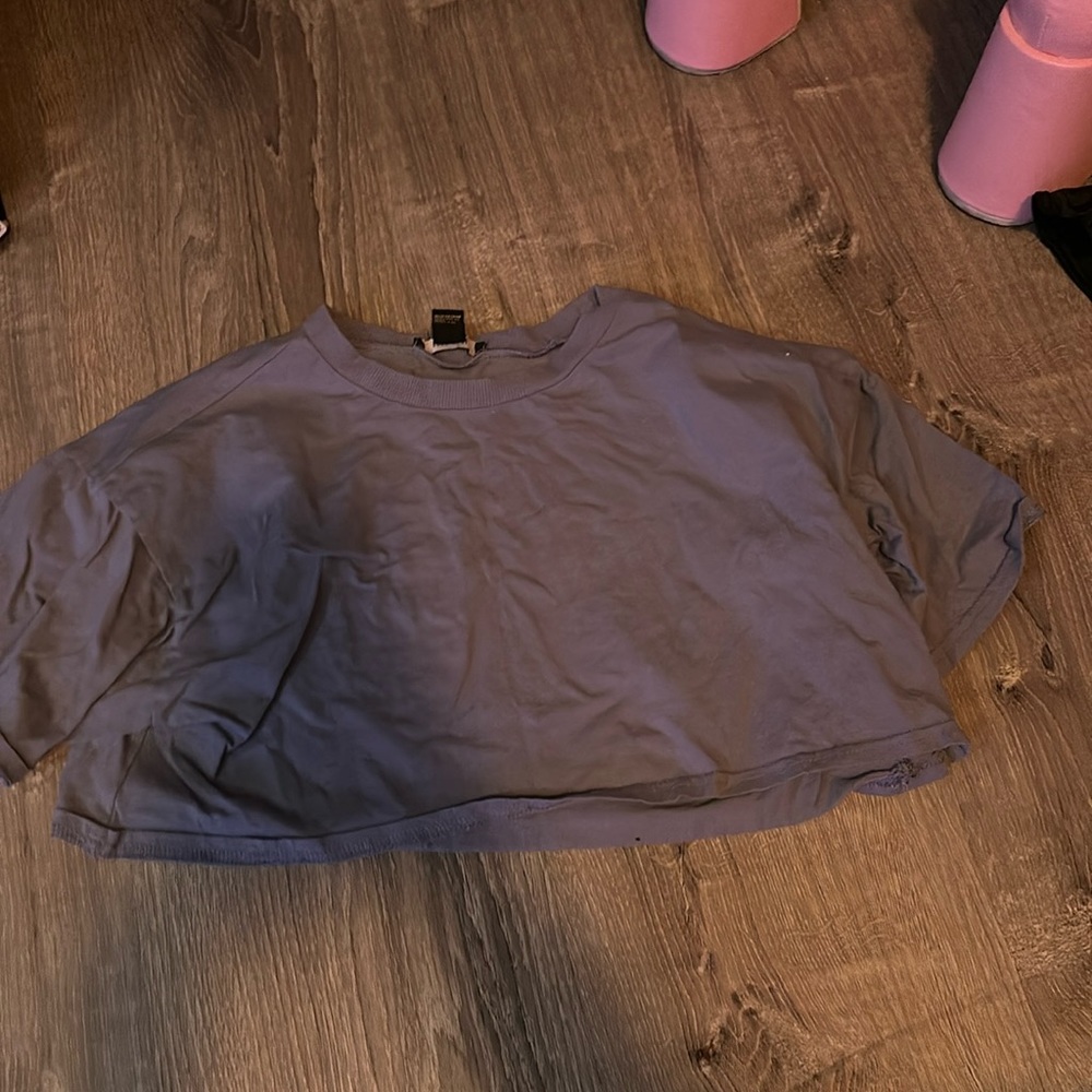 Periwinkle dropped t-shirt